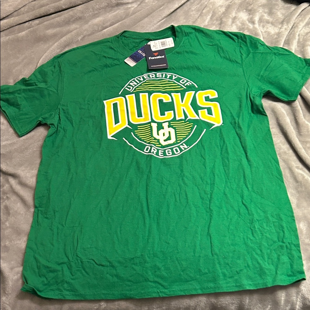 Fanatics Green University of Ducks Tee